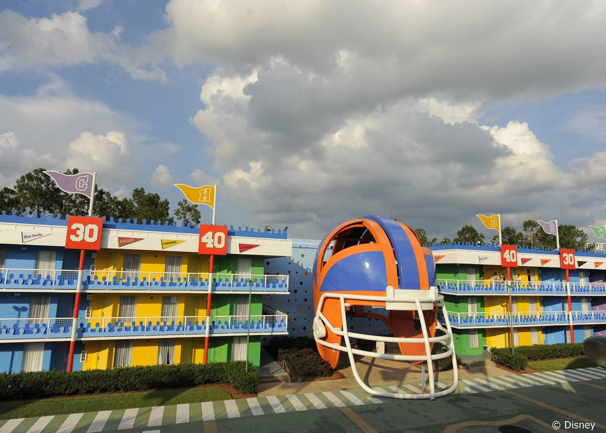 Disney'S All-Star Sports Resort Lake Buena Vista Exteriér fotografie
