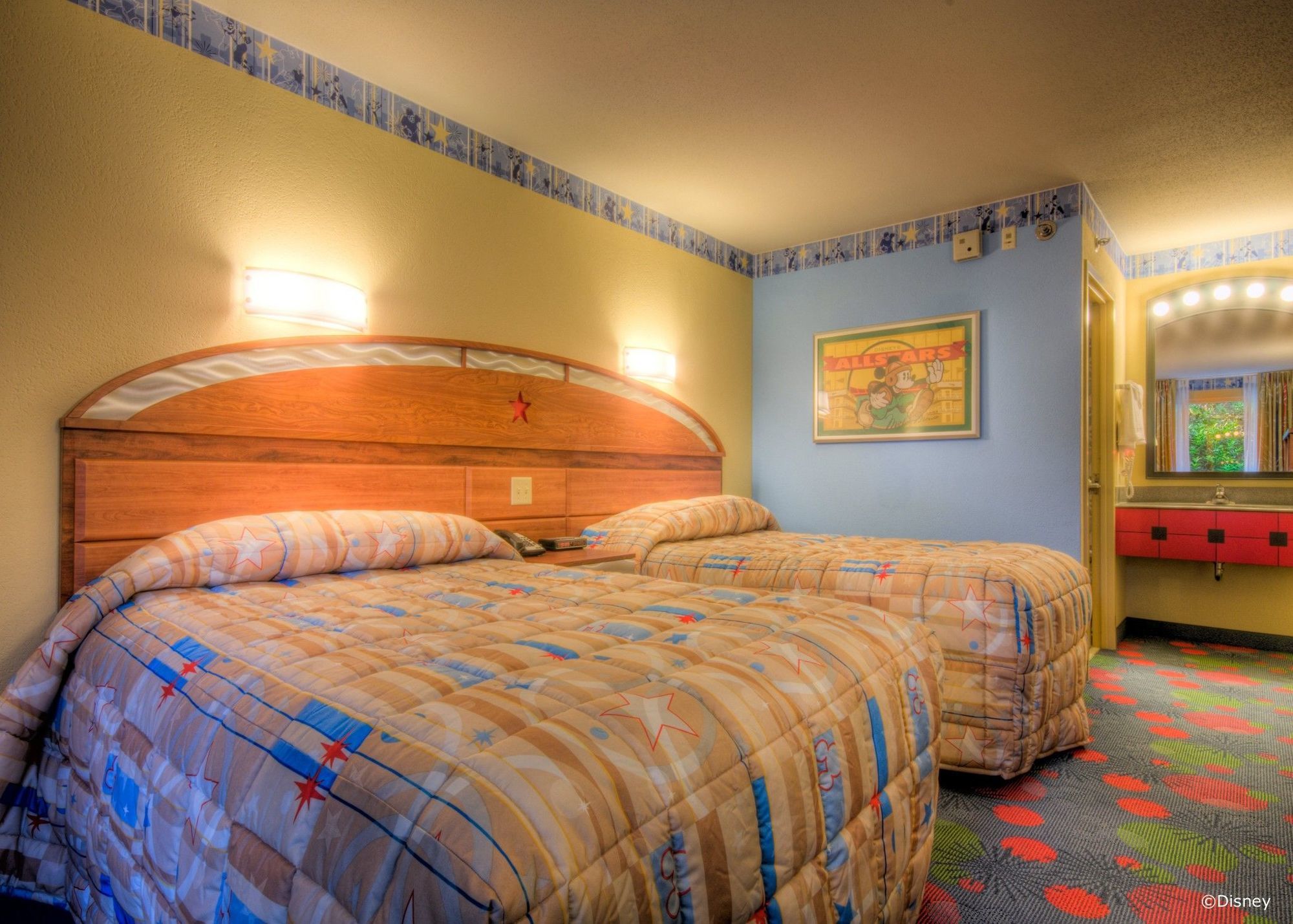 Disney'S All-Star Sports Resort Lake Buena Vista Pokoj fotografie
