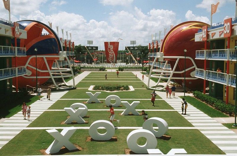 Disney'S All-Star Sports Resort Lake Buena Vista Exteriér fotografie